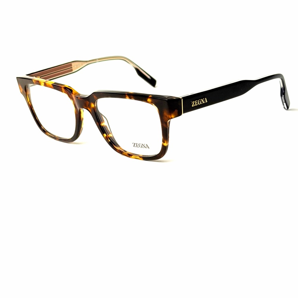 Zegna EZ 5260 054 Havana Black Eyeglasses 52mm